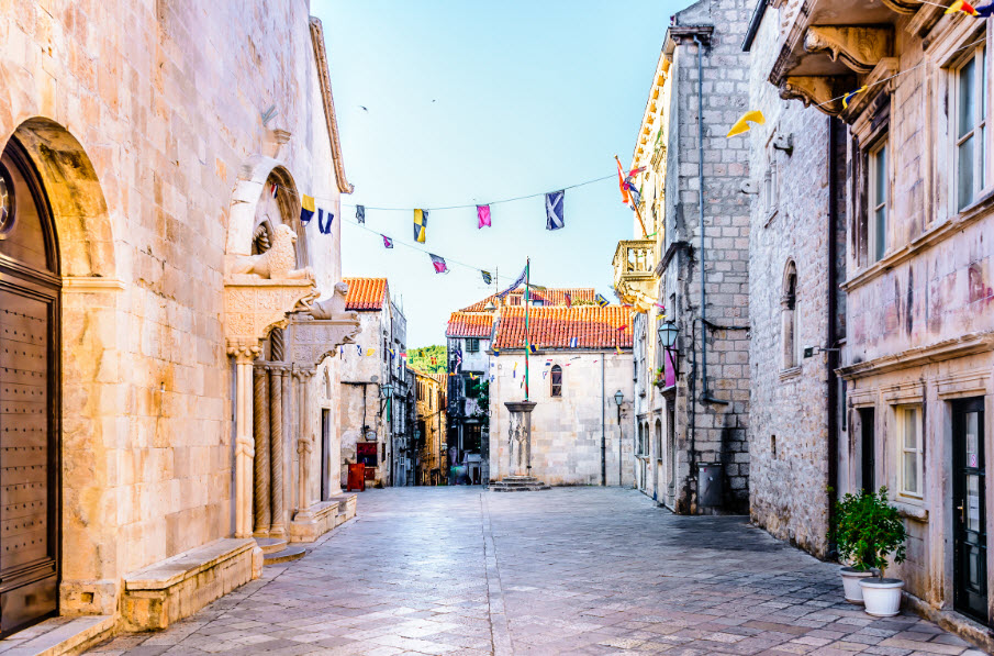 Korcula Town Gate, Croatia